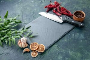 Kitchen Knife Set with Block