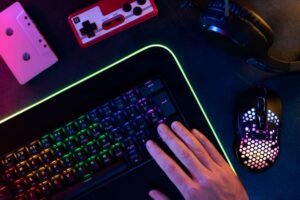 RBG Wireless Mouse and keyboard